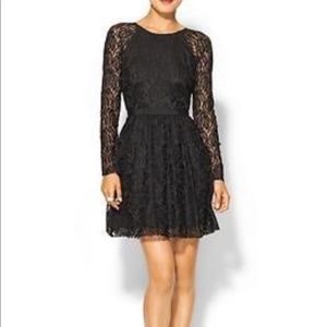 Classic Black Lace Dress